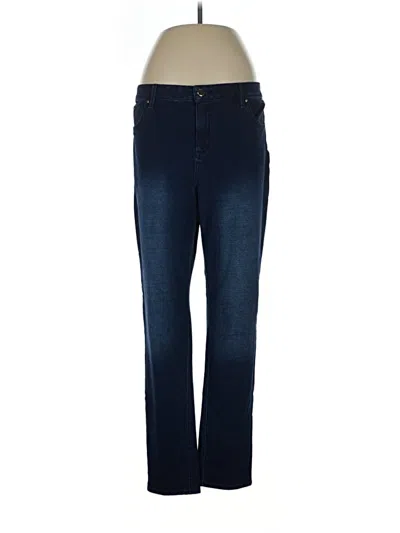 Pre-owned Zenergy By Chico's Jeans In Blue