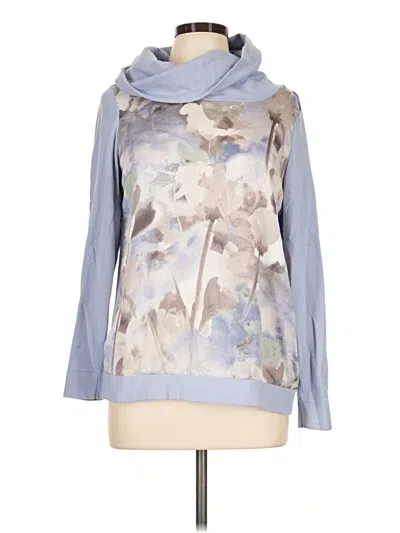 Pre-owned Zenergy By Chico's Kimono In Blue