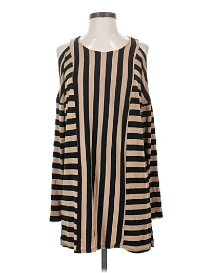 Pre-owned Zenergy By Chico's Kimono In Gold