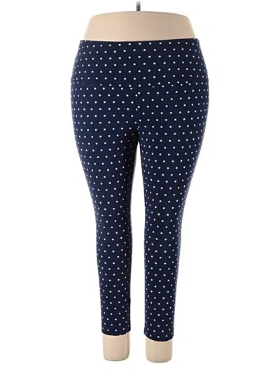 Pre-owned Zenergy By Chico's Leggings In Blue