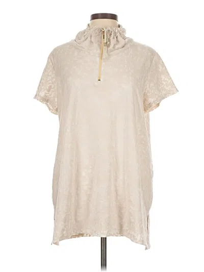 Pre-owned Zenergy By Chico's Poncho In Ivory