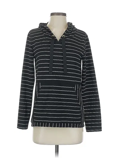 Pre-owned Zenergy By Chico's Pullover Sweater In Black