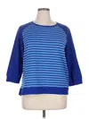 Zenergy By Chico's Pullover Sweater In Blue