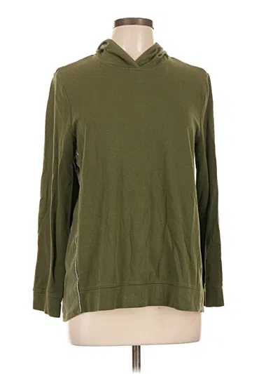 Pre-owned Zenergy By Chico's Sweatshirt In Green