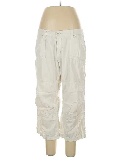 Pre-owned Zenim Cargo Pants In White