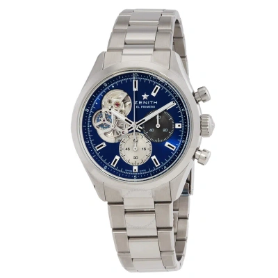 Zenith Chronomaster Blue Open Boutique Edition Chronograph Automatic Men's Watch 03.3300.3604/51.m33