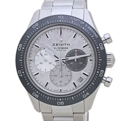 Pre-owned Zenith Chronomaster Ceramic Stainless Steel Wristwatch () In Multi