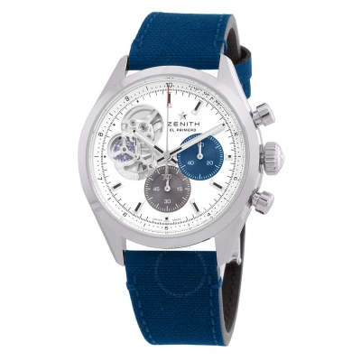 Zenith Chronomaster Chronograph Automatic Men's Watch 03.3300.3604/69.c823 In Blue / Silver