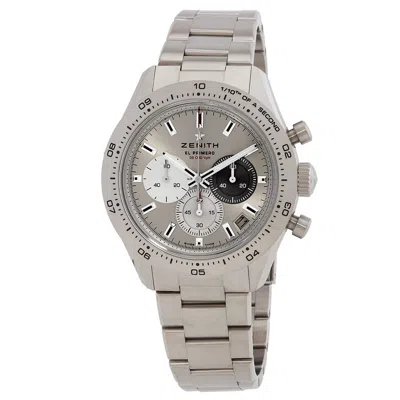 Zenith Chronomaster Sport Chronograph Titanium Automatic Silver Dial Men's Watch 95.3100.3600/39.m31 In Silver Tone