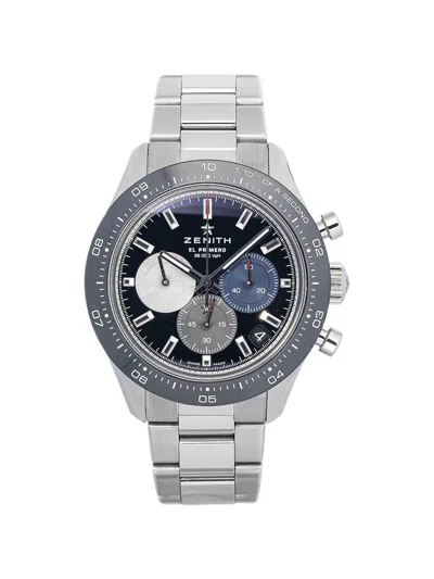 Pre-owned Zenith Chronomaster Sport El Primero 41mm Watch In Black