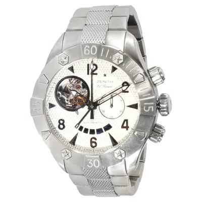 Pre-owned Zenith Defy Classic 03.0526.4021 Men's Watch In Stainless Steel In Multi