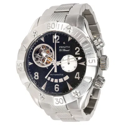 Pre-owned Zenith Defy Classic 03.0526.4021 Men's Watch In Stainless Steel In Multi