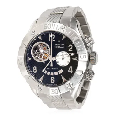 Pre-owned Zenith Defy Classic 03.0526.4021 Mens Watch In Stainless Steel