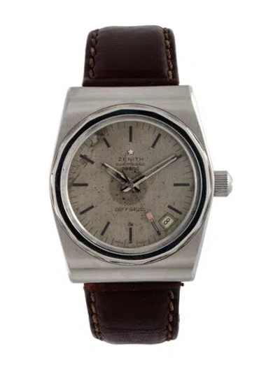 Pre-owned Zenith Defy Gauss 28800 Watch In Multicolor