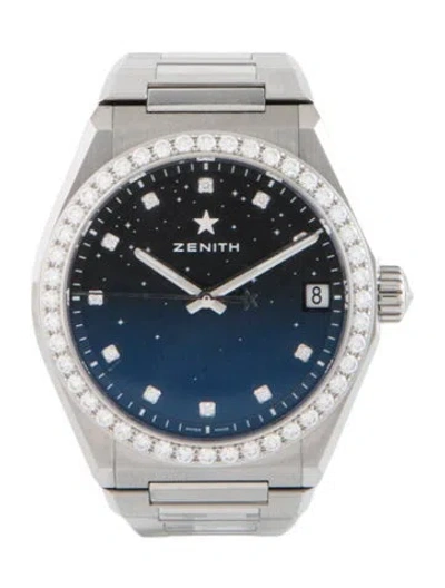Pre-owned Zenith Defy Midnight Watch, 36mm In Multicolor