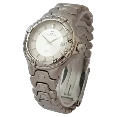 Pre-owned Zenith Defy Ref 02.2100. 225 Stainless Steel 38mm Mens Watch In Multi