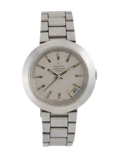 Pre-owned Zenith Disco Volante 28800 Watch, 39mm In Multicolor