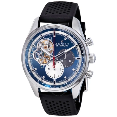 Zenith El Primero Chronomaster 1969 Chronograph Automatic Men's Watch 03.2040.4061/52.r576 In Black / Blue