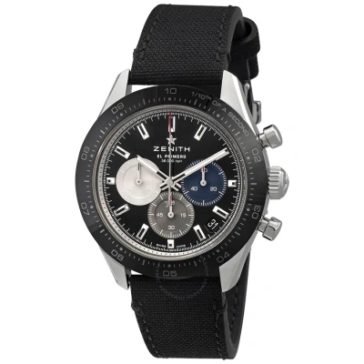 Zenith El Primero Chronomaster Sport Chronograph Automatic Black Dial Men's Watch 03.3100.3600/21.c8
