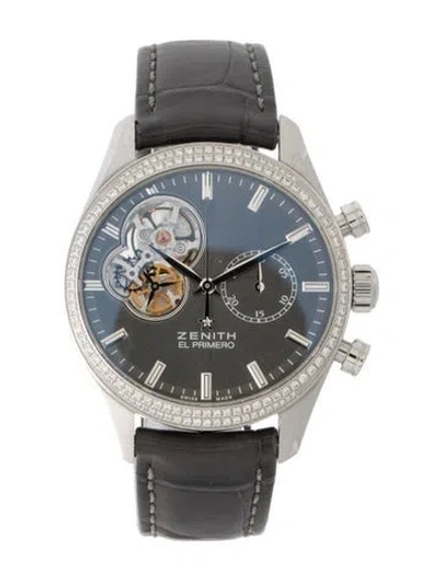 Pre-owned Zenith El Primero Chronomaster Watch In Multi