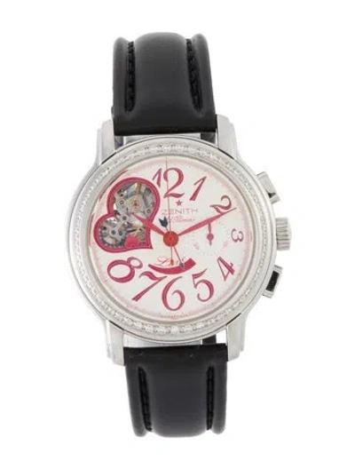 Pre-owned Zenith El Primero Open Heart Watch In Multi