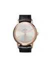 Zenith Elite Classic 39mm In C498 Silver Toned B Brown