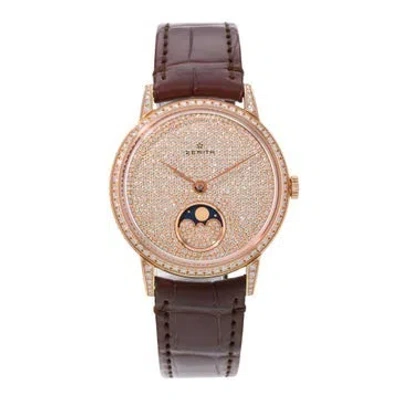 Pre-owned Zenith Elite Ultra Thin Watch In Multi