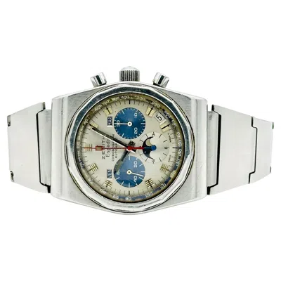 Pre-owned Zenith Espada Cronograph Ref Num 01.0040.418 In Multi