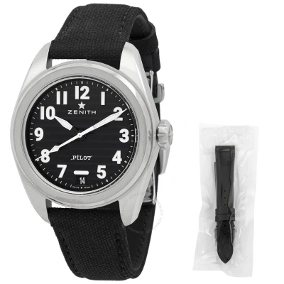 Zenith Pilot Automatic Black Dial Men's Watch 03.4000.3620/21.i001