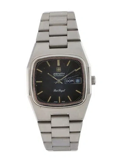 Pre-owned Zenith Port Royal Watch, 35mm In Multicolor