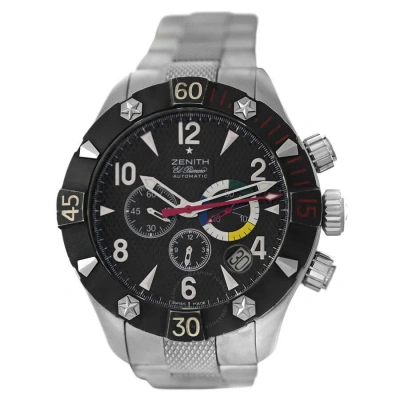 Zenith El Primero Defy Classic Chronograph Automatic Black Dial Men's Watch 03.0526.4000