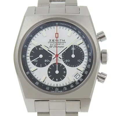 Pre-owned Zenith Stainless Steel Wristwatch () In Multi