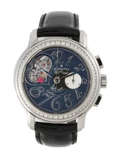 Pre-owned Zenith Star Open El Primero Watch In Multi