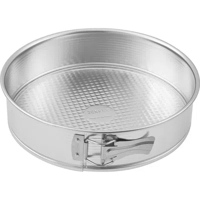 Zenker Tin Plated Steel Springform Pan, 7-inch, Silver