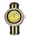 Zeno Deep Diver Automatic Yellow Dial Men's Watch 500-2824-i9