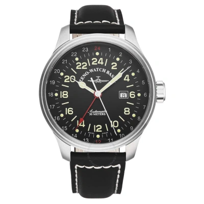 Zeno Os Pilot Automatic Black Dial Men's Watch 8524-a1