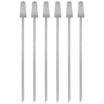 Zenport 17-inch Skewer And Shish Kebab In Metal