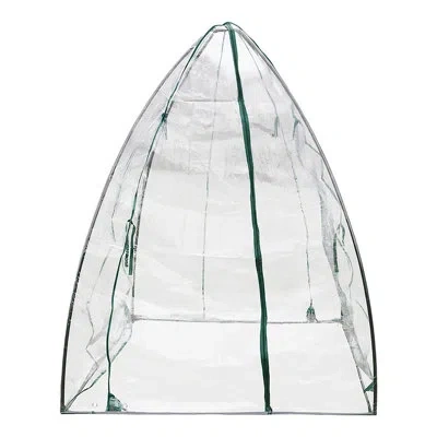 Zenport 4.58" W X 4.58" D Hobby Greenhouse In White