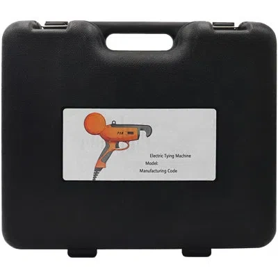 Zenport Battery Powered Electric Hand-held Plant Twist Tie Machine In Orange