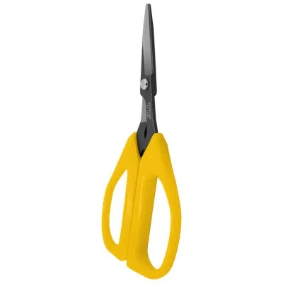 Zenport Ergonomic Bent Handle Deluxe Trimming Scissors In Yellow