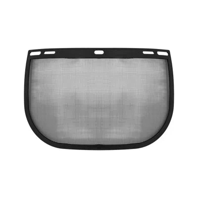 Zenport Face Shield Visor Steel Wire Mesh Visor In Black