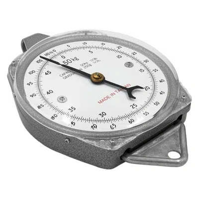 Zenport Mechanical Hanging Dial Scale Gardening Tools In Silver