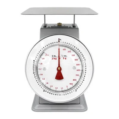 Zenport Platform Stainless Mechanical Kitchen Scale