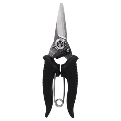 Zenport Stainless Steel Multi-purpose Snips In Black
