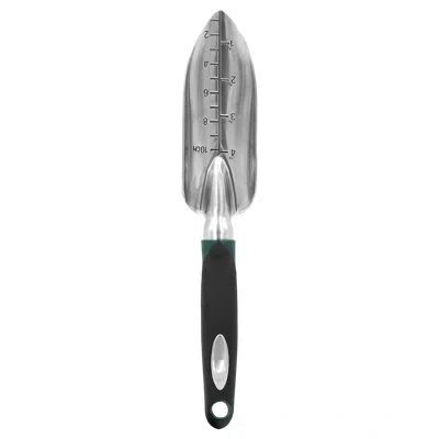 Zenport Transplanting Trowel With Cushion Grip In Black