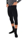 Zensah 3/4 High Compression Capri Tights In Black In Black