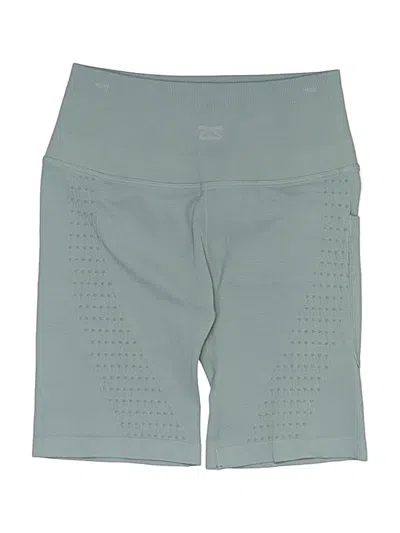 Pre-owned Zensah Athletic Shorts In Green