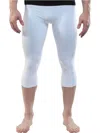 Zensah Base Layer 3/4 Compression Capri In White In White