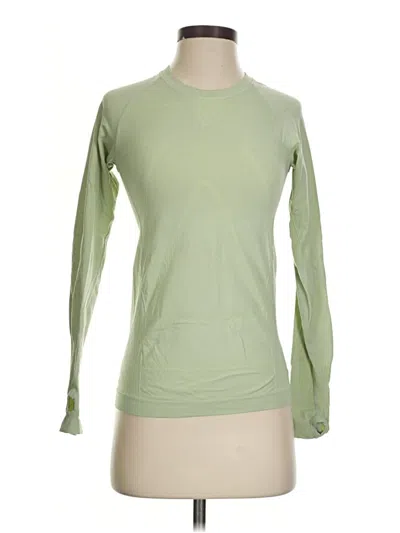 Pre-owned Zensah Long Sleeve T-shirt In Green