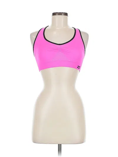 Pre-owned Zensah Sports Bra In Pink